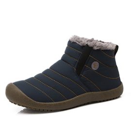 SITAILE Homme Chaussures de Randonnée Bottes iver Neige Cheville Boots Chaudes Fourrure Antidérapage SITAILE Homme Chaussures de Randonnée Bottes iver Neige Cheville Boots Chaudes Fourrure Antidérapage 2