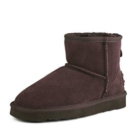 Shenduo Bottes femme hiver cuir(daim) imperméable, Boots fourrées Waterproof courtes doublure chaude D5154 Shenduo Bottes femme hiver cuir(daim) imperméable, Boots fourrées Waterproof courtes doublure chaude D5154 2