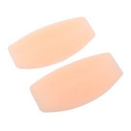 TinkSky-2pcs-Durable-lavable-anti-drapant-Soft-Silicone-Bra-Strap-coussins-paulires-Nude-0-0