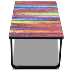 vidaXL Table basse en verre Design arc-en-ciel vidaXL Table basse en verre Design arc-en-ciel 6