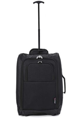 5 Cities The Valencia Collection Bagage cabine SET OF 2 TB023-830 Black, 55 cm, 42 L, Noir 5 Cities The Valencia Collection Bagage cabine SET OF 2 TB023-830 Black, 55 cm, 42 L, Noir 3