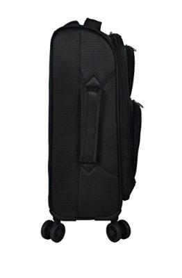 Aerolite Valise Souple Léger 8 Roulettes Noir Aerolite Valise Souple Léger 8 Roulettes Noir 5