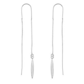 Argent-Sterling-Ornami-Enfile-Aiguille-tire-Boucles-doreilles-pendantes-0