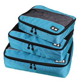 Bagages Sacs d’emballage Cube de voyage (small-large) Accessoires pour cabine bagages, Valise et randonnée – Durable 3 pièces Week-end Bagages Sacs d’emballage Cube de voyage (small-large) Accessoires pour cabine bagages, Valise et randonnée – Durable 3 pièces Week-end