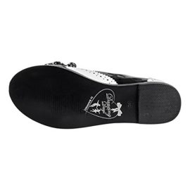 Banned-Milana-Ballerines-Vernis-Style-Rtro-Anne-40-BlackWhite-0-2