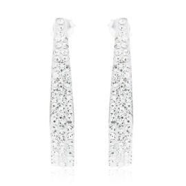 Boucles d’oreille – Femme – Argent 1.48 Gr – Cristal Boucles d’oreille – Femme – Argent 1.48 Gr – Cristal