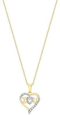 Carissima Gold – Collier Femme avec pendentif – Coeur – Or Jaune 375/1000 (9 Cts) 1.08 Gr Carissima Gold – Collier Femme avec pendentif – Coeur – Or Jaune 375/1000 (9 Cts) 1.08 Gr 3