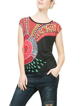 Desigual-TsElvira-T-Shirt-Femme-0