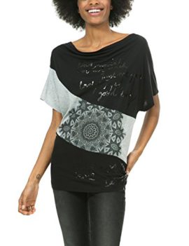 Desigual Ts_Suiza, T-Shirt Femme Desigual Ts_Suiza, T-Shirt Femme