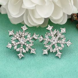 EVER FAITH® Flocon de Neige – Dormeuse Boucle d’Oreilles Argent 925 Cubic Zirconia Hiver Snowflake N07292-1 EVER FAITH® Flocon de Neige – Dormeuse Boucle d’Oreilles Argent 925 Cubic Zirconia Hiver Snowflake N07292-1 4