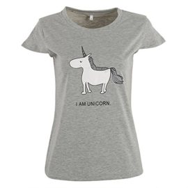 Etosell Femmes Licorne Casual Imprime Chemise A Manches Courtes Etosell Femmes Licorne Casual Imprime Chemise A Manches Courtes 2