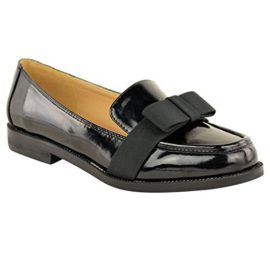 FEMMES BOW MOCASSIN ECOLE CHAUSSURES DE TRAVAIL BUREAU BALLERINES PLATES DOLLY TAILLE FEMMES BOW MOCASSIN ECOLE CHAUSSURES DE TRAVAIL BUREAU BALLERINES PLATES DOLLY TAILLE