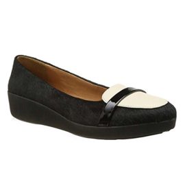 FF2-Par-Fitflop-Chaussures-Mocassins-F-pop-Urbaine-Blancnoir-0