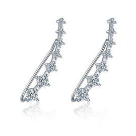 Fashmond-Boucles-dOreilles-Luxe-Crochet-Manchette-7-Etoiles-Argent-fin-925-avec-oxyde-de-zirconium-femme-fille-Cadeau-Saint-Valentin-Anniversaire-0