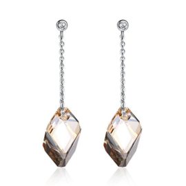 GoSparking-cristal-dor-de-baisse--long-Boucles-doreilles-en-Argent-925-avec-cristal-autrichien-pour-les-femmes-0