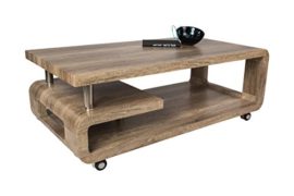 HL Design Alice Table Basse Bois 115 x 60 x 43 cm HL Design Alice Table Basse Bois 115 x 60 x 43 cm