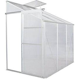 Jago – Serre de Jardin en Aluminium et Polycarbonate (Taille au Choix) Jago – Serre de Jardin en Aluminium et Polycarbonate (Taille au Choix) 2