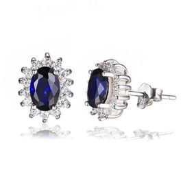 JewelryPalace 1.5ct Elégant Diana Princesse Kate Middleton Boucles d’Oreilles Clous et Puces Femme en Argent Sterling 925 en Saphir de Synthèse Bleu JewelryPalace 1.5ct Elégant Diana Princesse Kate Middleton Boucles d’Oreilles Clous et Puces Femme en Argent Sterling 925 en Saphir de Synthèse Bleu