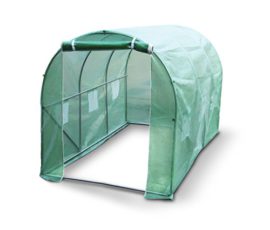 Kenley-3-x-2-m-Jardin-Serre-Tunelle-Polytunnel-Insectes-Oiseaux-Protection-Fort-Acier-Inoxydable-25-mm-0