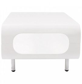 Kokoon CT00040WH Seventy Table Basse Bois Blanc 49 x 85 x 33 cm Kokoon CT00040WH Seventy Table Basse Bois Blanc 49 x 85 x 33 cm 4