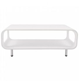 Kokoon CT00040WH Seventy Table Basse Bois Blanc 49 x 85 x 33 cm Kokoon CT00040WH Seventy Table Basse Bois Blanc 49 x 85 x 33 cm