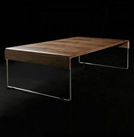 Kokoon CT00050WA Horta Table Basse Bois Marron 60 x 121 x 33 cm Kokoon CT00050WA Horta Table Basse Bois Marron 60 x 121 x 33 cm 3