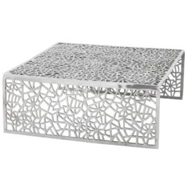 Kokoon-DK00400AL-Uranus-Table-Basse-Mtal-Argent-87-x-87-x-34-cm-0