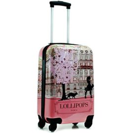 Lollipops-Valise-Cabine-Paris-50cm-Rose-0