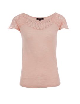 Morgan-Dica-T-shirt-Uni-Manches-courtes-Femme-0-3