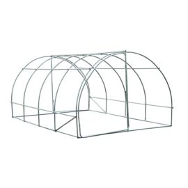 Outsunny Serre de Jardin Tunnel de Culture 12m² Bâche PE Anti-UV Tube Fer 2 Portes 4 Poignées 4L x 3l x 2Hm Blanc Neuf 76WT Outsunny Serre de Jardin Tunnel de Culture 12m² Bâche PE Anti-UV Tube Fer 2 Portes 4 Poignées 4L x 3l x 2Hm Blanc Neuf 76WT 4