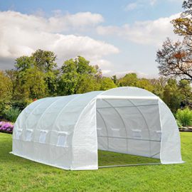 Outsunny-Serre-de-Jardin-Tunnel-de-Culture-Serre-Potager-18m-Bche-PE-Anti-UV-Tube-Fer-8-Fentres-6L-x-3l-x-2Hm-Blanc-Neuf-20-0