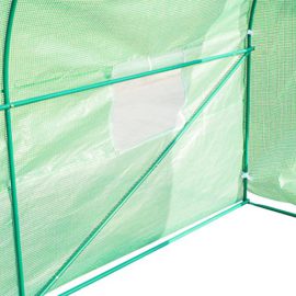 Outsunny-Serre-de-Jardin-Tunnel-de-Culture-Serre-Potager-18m-Bche-PE-Anti-UV-Tube-Fer-8-Fentres-6L-x-3l-x-2Hm-Vert-Neuf-11-0-3