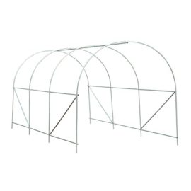 Outsunny Serre de Jardin Tunnel de Culture Serre Potager 9m² Bâche PE Anti-UV Tube Fer 6 Fenêtres 4.5L x 2l x 2Hm Blanc Neuf 73 Outsunny Serre de Jardin Tunnel de Culture Serre Potager 9m² Bâche PE Anti-UV Tube Fer 6 Fenêtres 4.5L x 2l x 2Hm Blanc Neuf 73 5