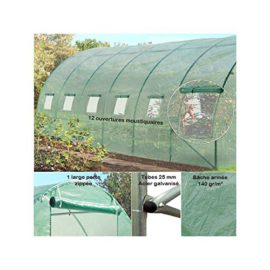 Probache-Grande-serre-de-jardin-tunnel-7-arceaux-Pro-galvanise-18m-6x3x2m-0-2