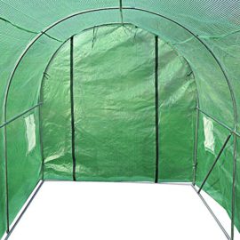 Relaxdays 10018956-353 Serre Tunnel de Jardin Vert Relaxdays 10018956-353 Serre Tunnel de Jardin Vert 5