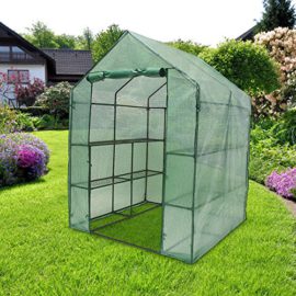 Relaxdays-Serre-de-Jardin-Tente-pour-Plantes-fleurs-Bche-avec-tagres-potager-intempries-Housse-de-Protection-Grande-Taille-140-x-190-x-140-cm-vert-0-0