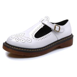 Smilun Chaussures Femme Mary Jane Boucle Basses Classic Bout Rond Smilun Chaussures Femme Mary Jane Boucle Basses Classic Bout Rond 2