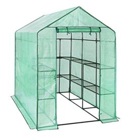 Songmics Serre de jardin tente tunnel cadre métal housse PE plastique ( tubes renforcés, plus épais de 0,7 mm, diamètre de 25 mm) GWP35L Songmics Serre de jardin tente tunnel cadre métal housse PE plastique ( tubes renforcés, plus épais de 0,7 mm, diamètre de 25 mm) GWP35L