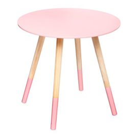 Table basse MILEO rose Lovely Ø48cm Table basse MILEO rose Lovely Ø48cm