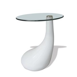 Table-basse-de-salon-blanche-brillante-0-1