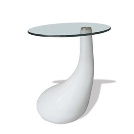 Table-basse-de-salon-blanche-brillante-0