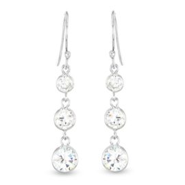 Tous mes bijoux – Boucles d’oreilles pendantes – Argent 925 – Oxyde de Zirconium – BOMO01090 Tous mes bijoux – Boucles d’oreilles pendantes – Argent 925 – Oxyde de Zirconium – BOMO01090 2