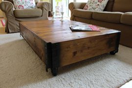 Uncle-Joe-S-75767-Table-basse-Roosevelt-Field-Vintage-shabby-chic-104-x-64-x-30-cm-en-bois-marron-clair-0-1