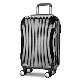 Valise rigide 4 roues double – ultra léger – 78 cm noir 20173 – Partyprince Valise rigide 4 roues double – ultra léger – 78 cm noir 20173 – Partyprince 5