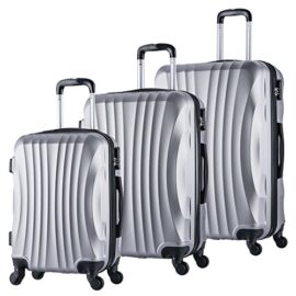 WOLTU #467 Valise chariot étui rigide,baggage chariot Set 4 roulettes légèrement,8 couleurs WOLTU #467 Valise chariot étui rigide,baggage chariot Set 4 roulettes légèrement,8 couleurs 3