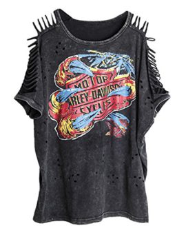 Aivtalk – T-shirt Punk Femme – Taille Unique – 8 Styles Aivtalk – T-shirt Punk Femme – Taille Unique – 8 Styles