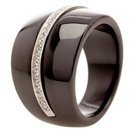 Ceramic Prestige – Bague motif – Argent 925 – Oxyde de Zirconium – B20BA Ceramic Prestige – Bague motif – Argent 925 – Oxyde de Zirconium – B20BA