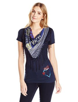 Desigual Foulard – T-Shirt – Femme Desigual Foulard – T-Shirt – Femme 2