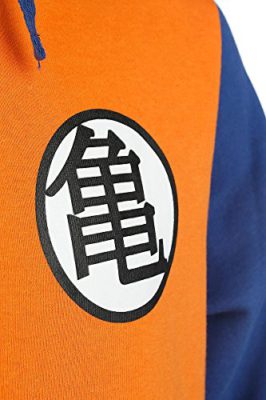 Dragon-Ball-Z-Symbols-Sweat–capuche-zipp-orangebleu-0-1