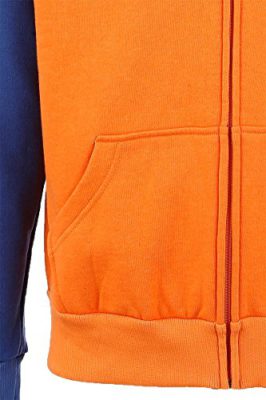 Dragon-Ball-Z-Symbols-Sweat–capuche-zipp-orangebleu-0-2